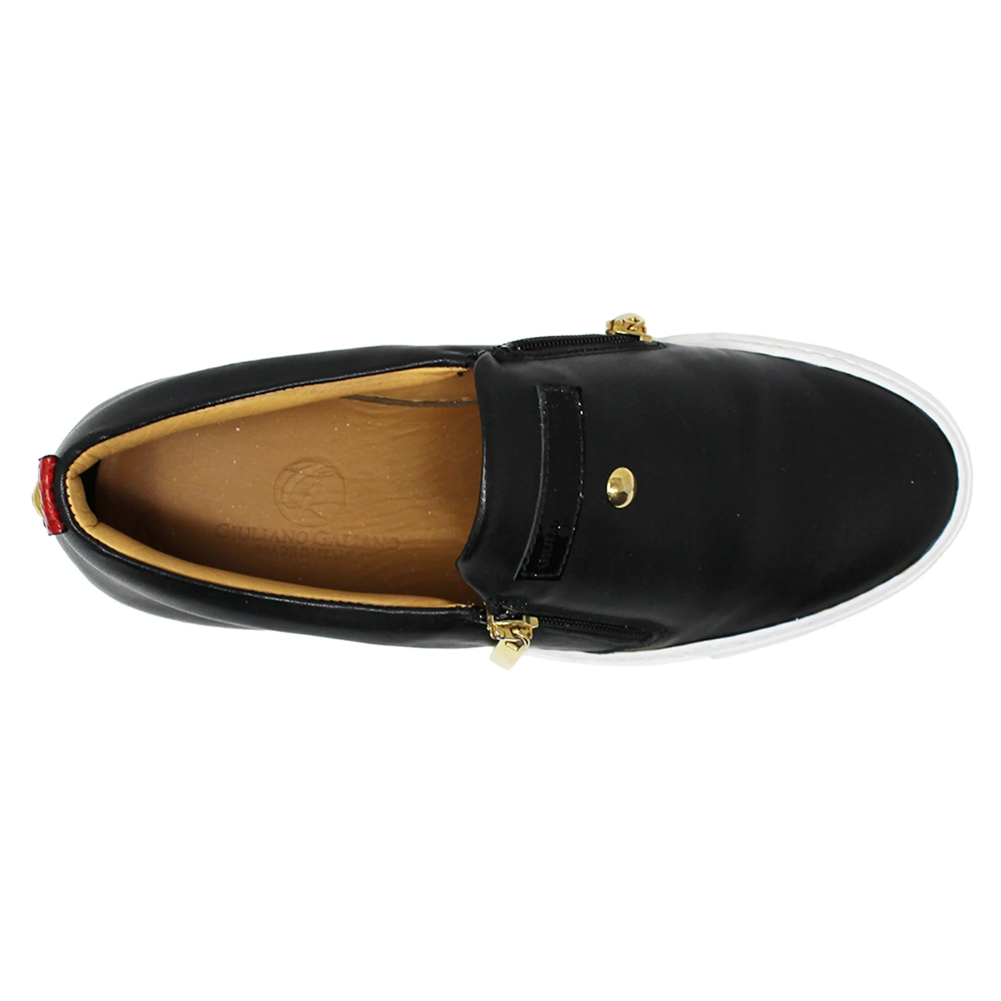 Slip-On Black | Black | Leather