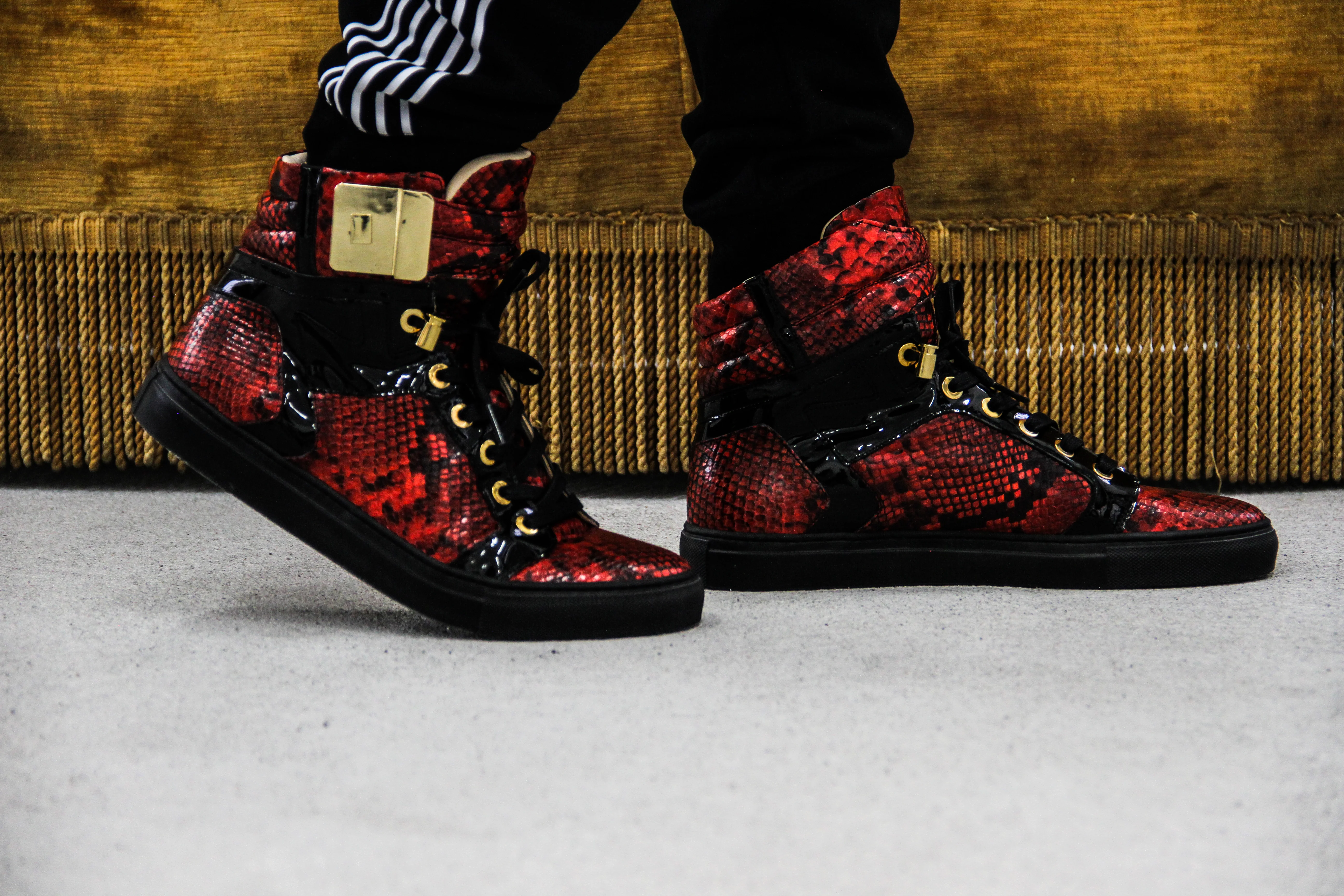 Black Soul Red | Black | Python Mat for NEYMAR | Limited Edition