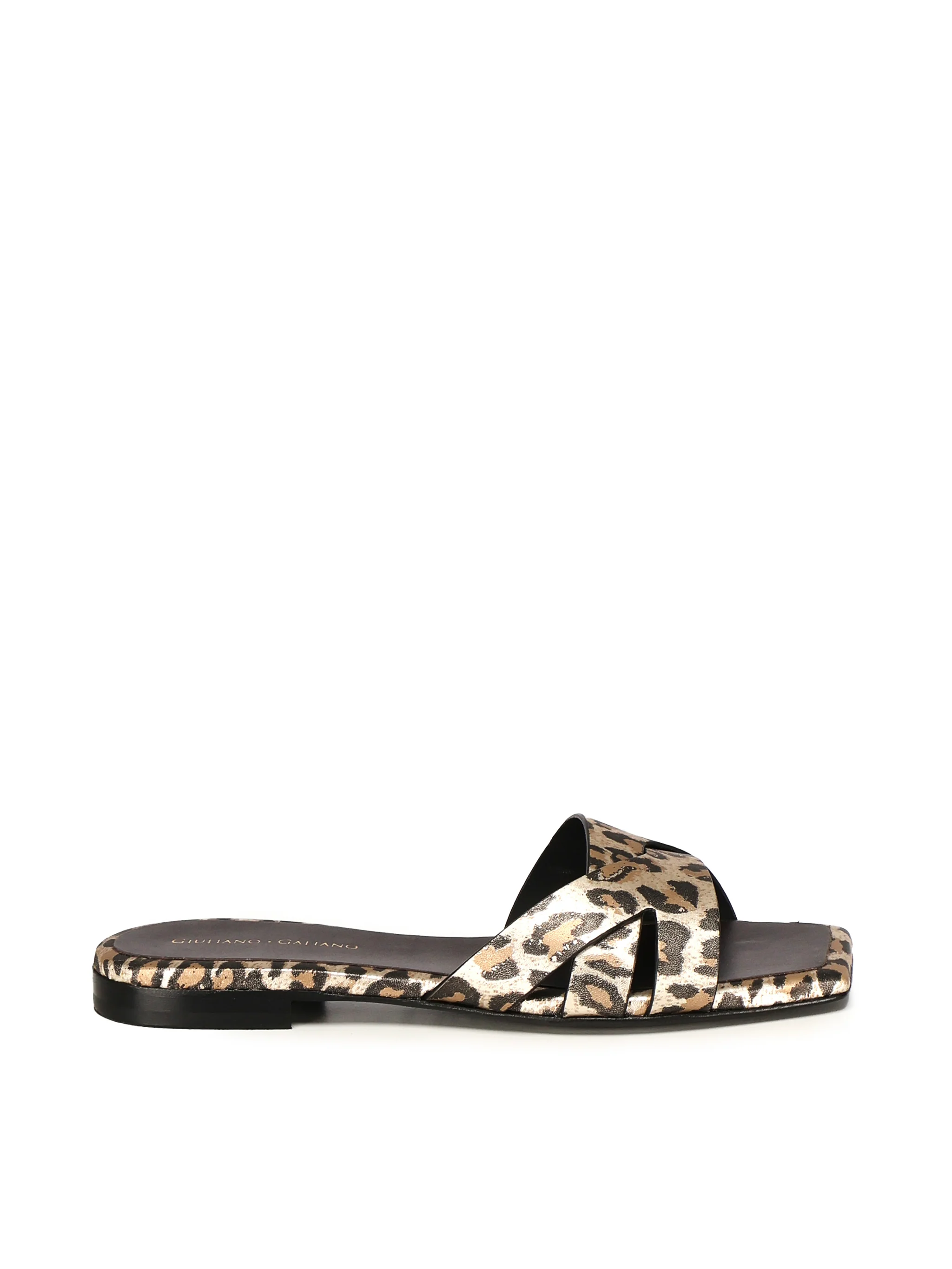 Miryam Flat Sandals | Leopard