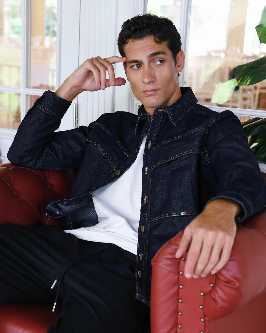 Denim shirt | Midnight Blue