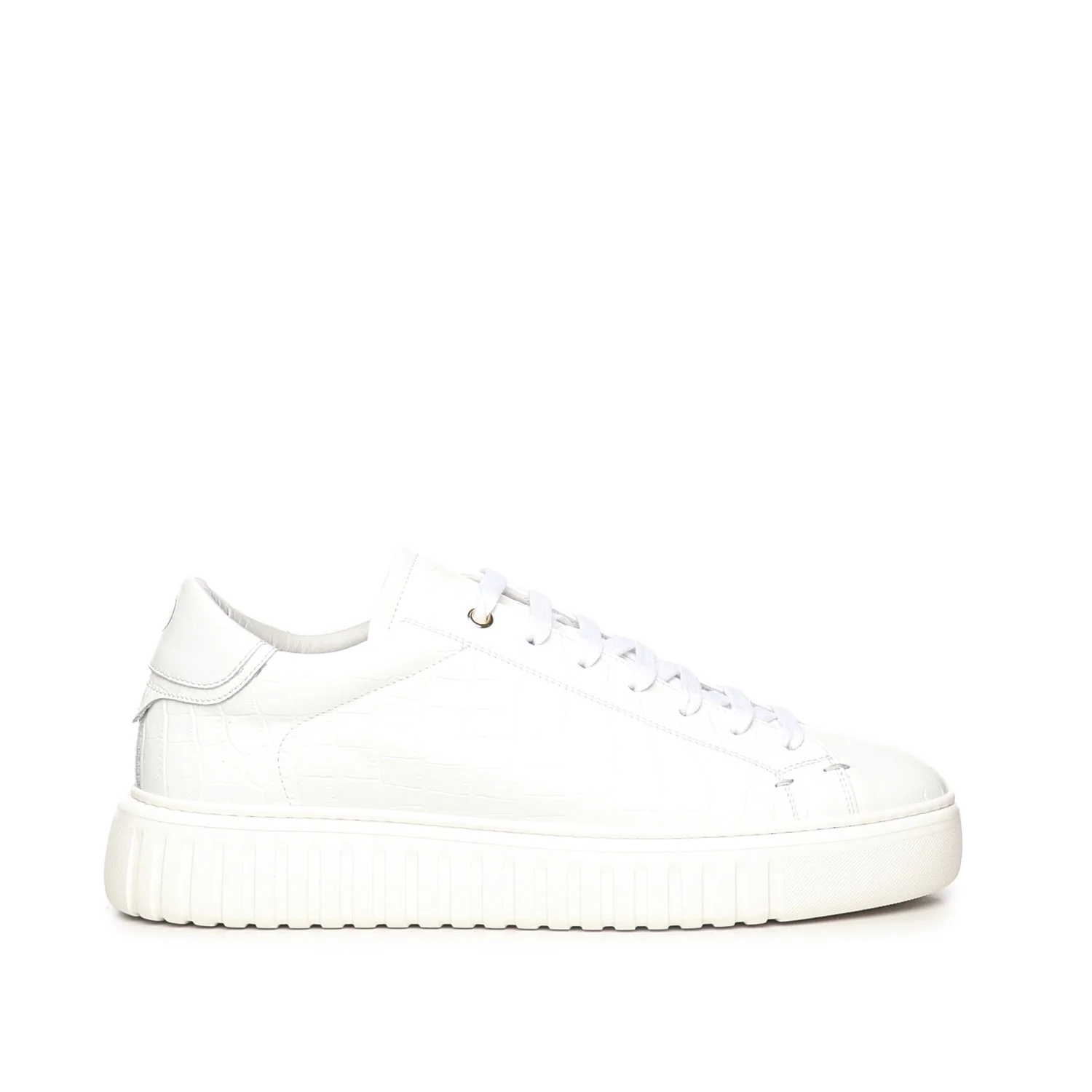 Mars | Crock Leather | White