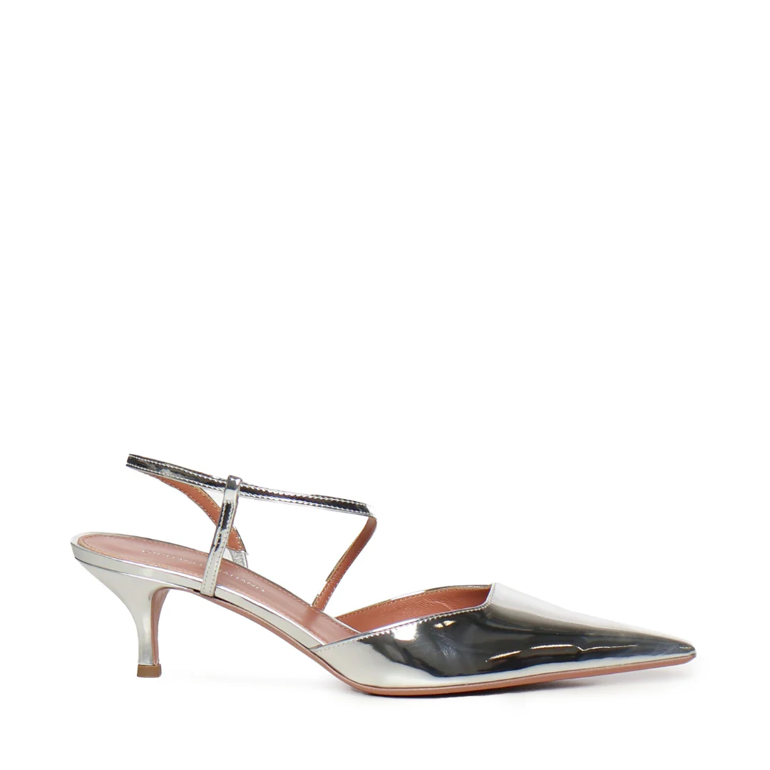 Demi Sandal | Pelle | Silver