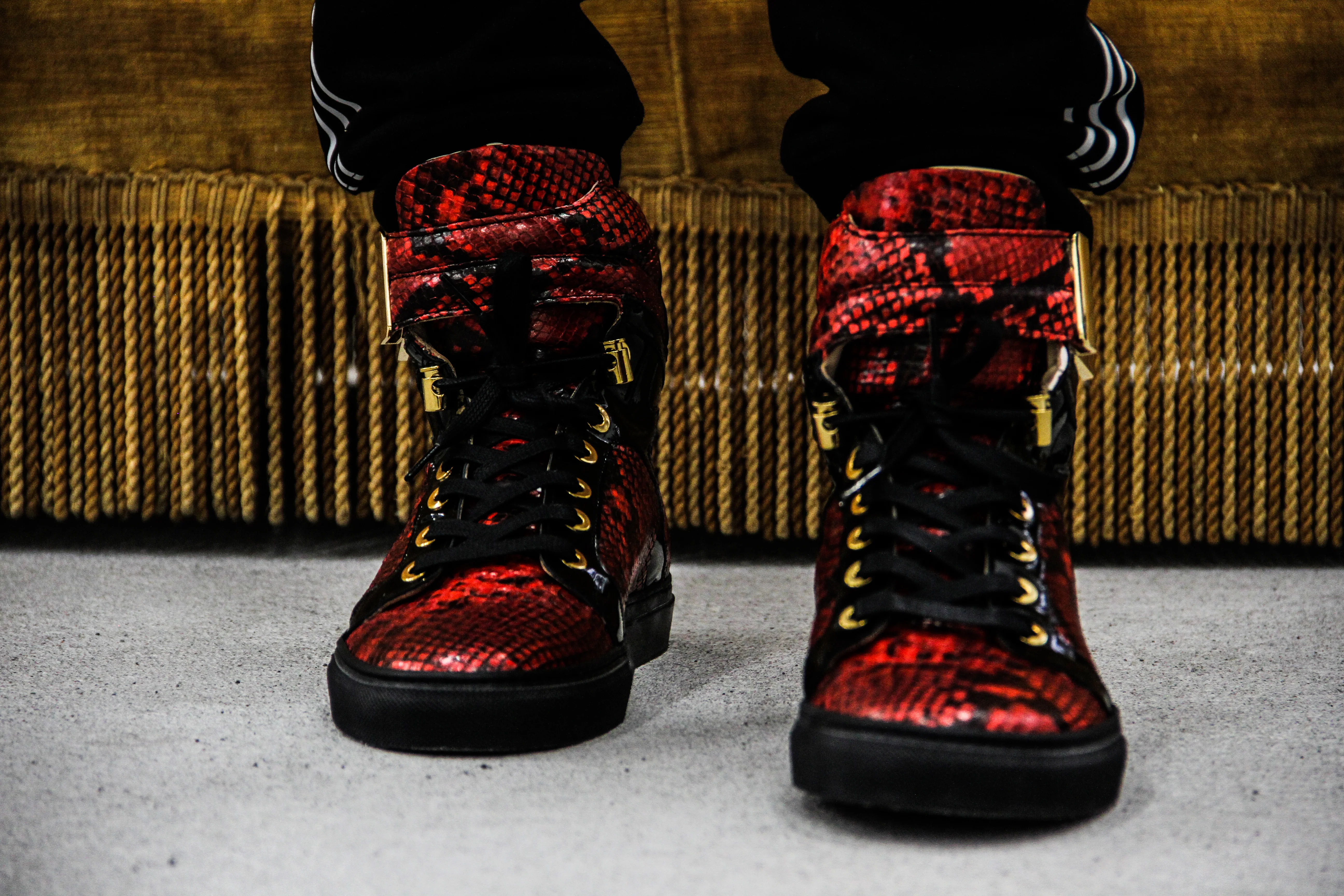 Black Soul Red | Black | Python Mat for NEYMAR | Limited Edition