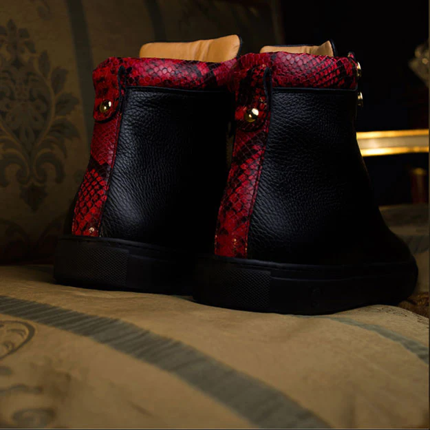 No Limits High Black | Red | Leather | Limited Edition