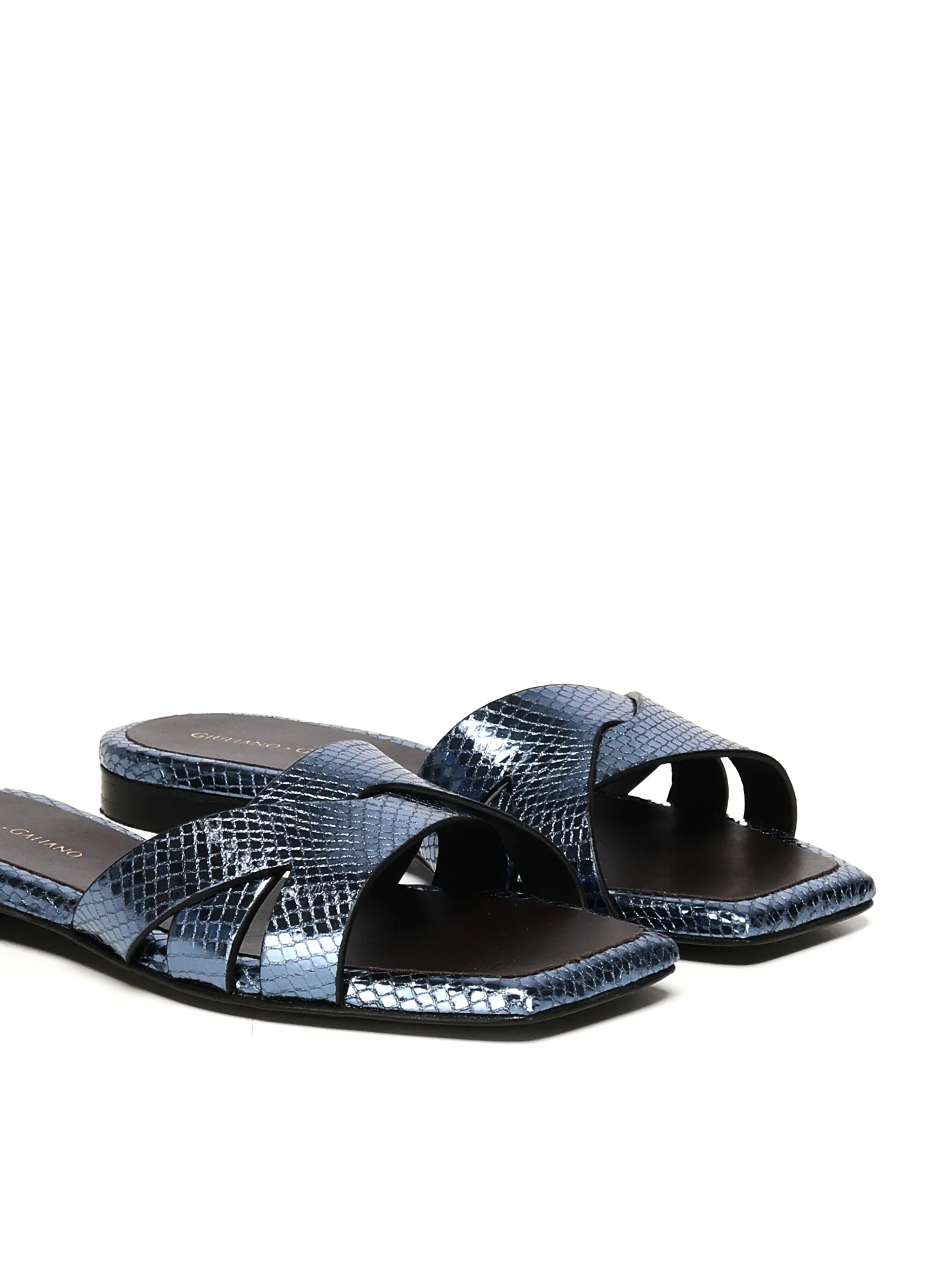 Miryam Flat Sandals | Blue