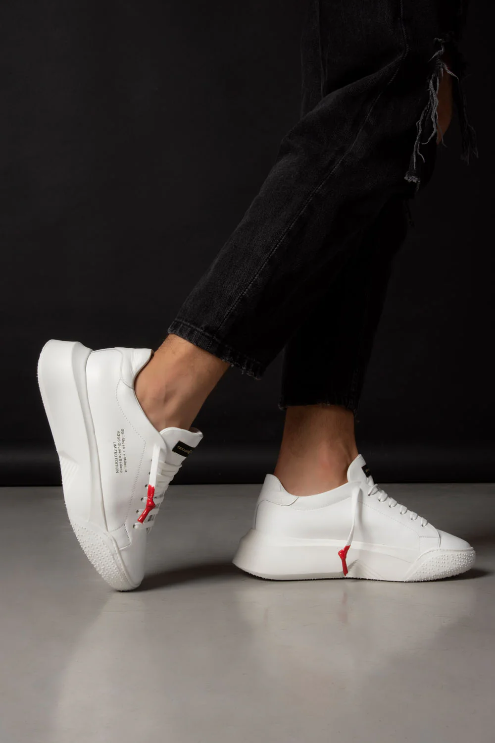 Nemesis White Leather Limited