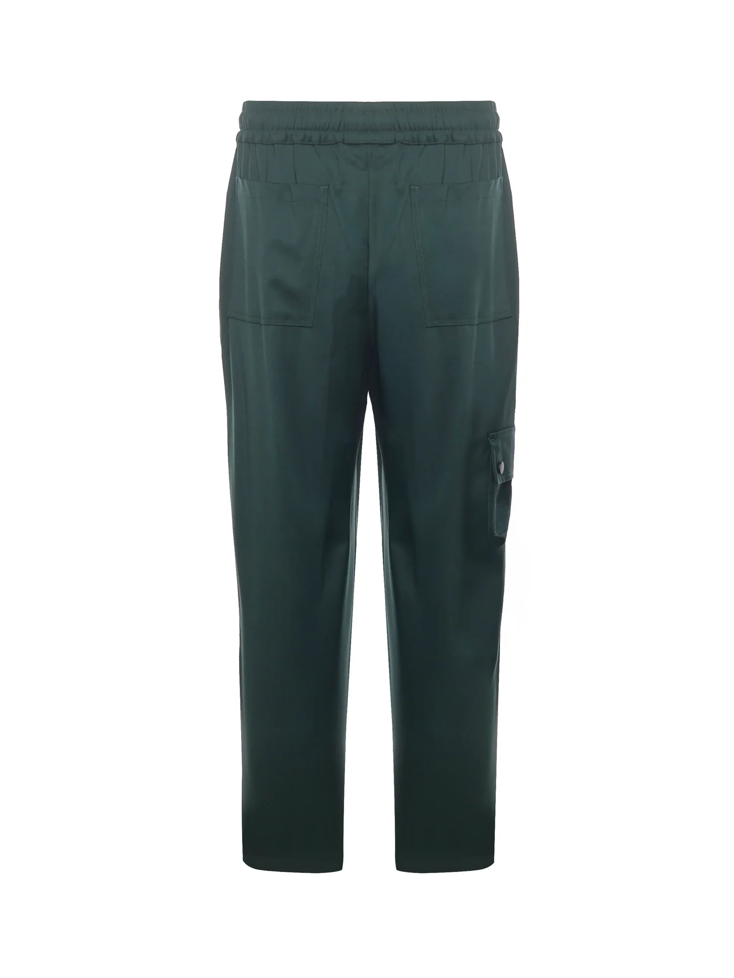 Cool wool trousers | Dark Green