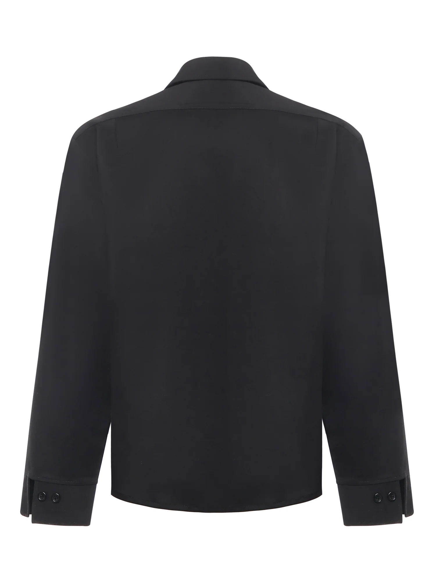 Tobhias wool shirt | Black