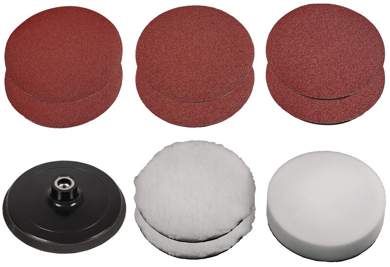 Polish/grinding set150mm Plate