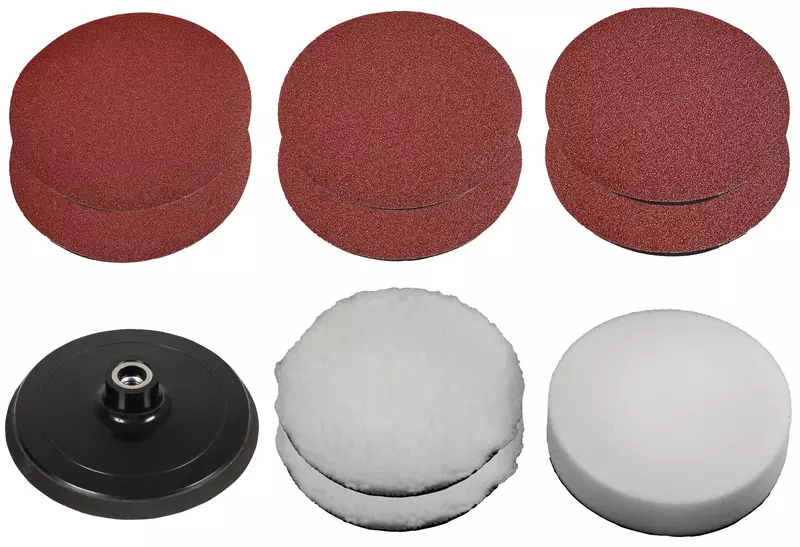 Polish/grinding set150mm Plate