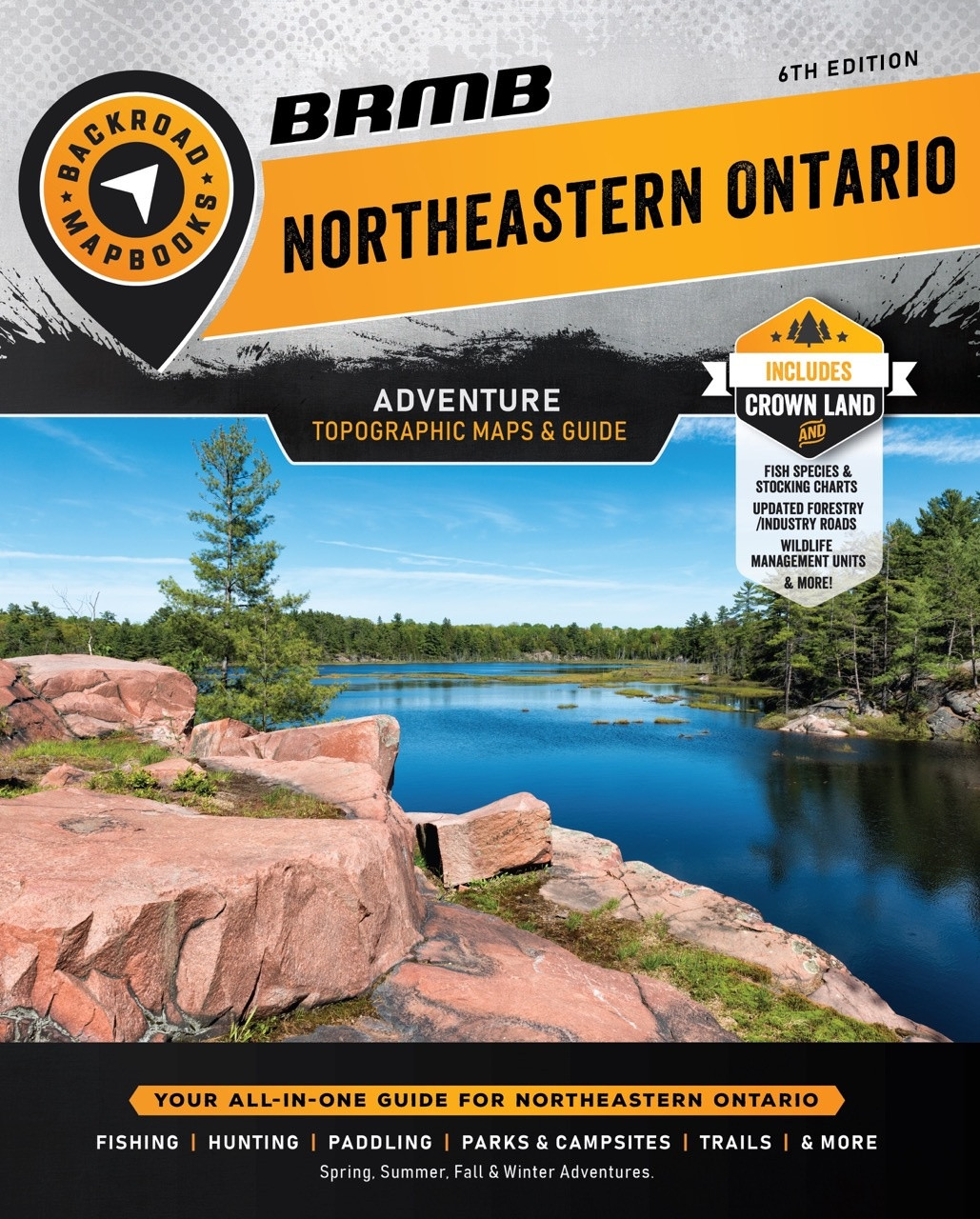 Backroad Mapbooks Northeastern Ontario