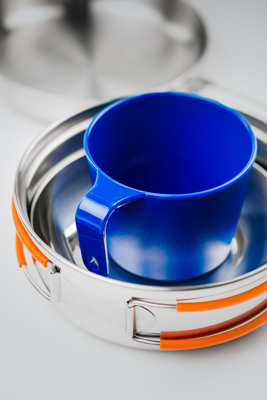 GSI Glacier Stainless 1 Person Mess Kit