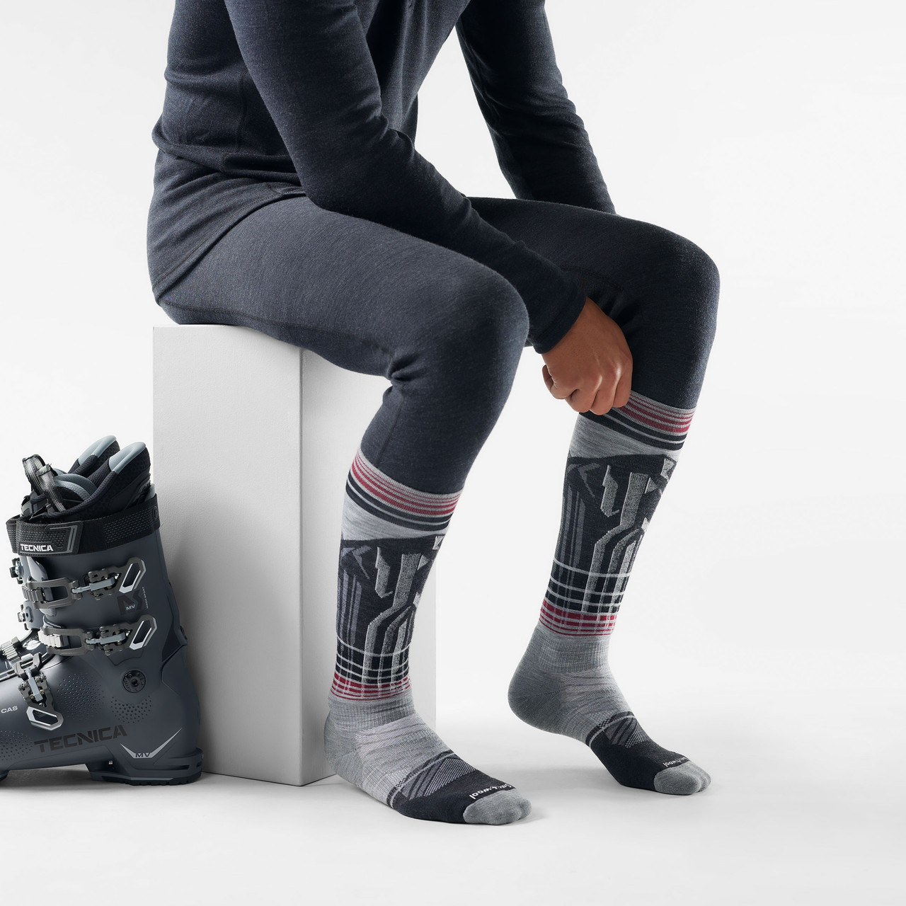 Smartwool Ski Targeted Cushion Summit Shot OTC Socks - Unisex