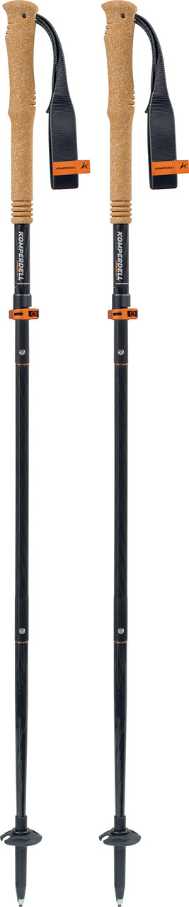 Komperdell FX Lite Compact Carbon Folding Z Poles - Unisex