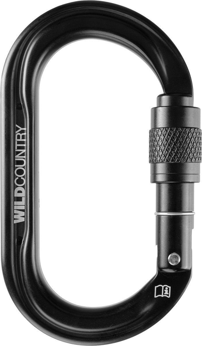 Wild Country Wild Oval Screwgate Carabiner