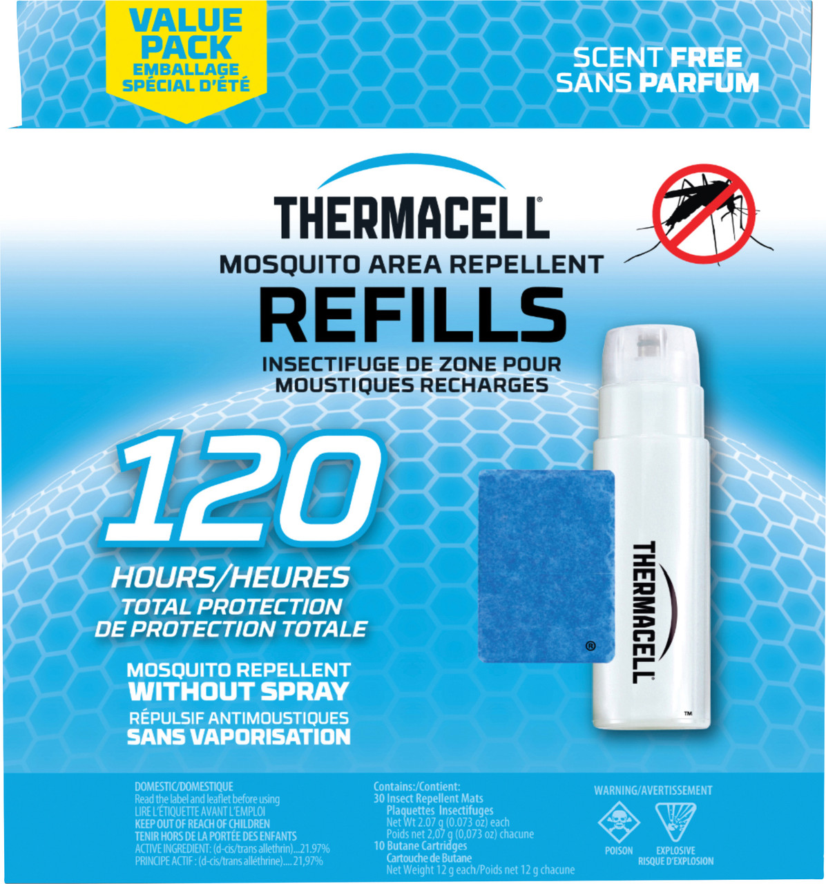 Thermacell Value Pack Refill 120 Hours