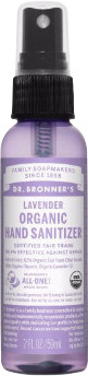 Dr. Bronner's Lavender Organic Hand Sanitizer 59ml