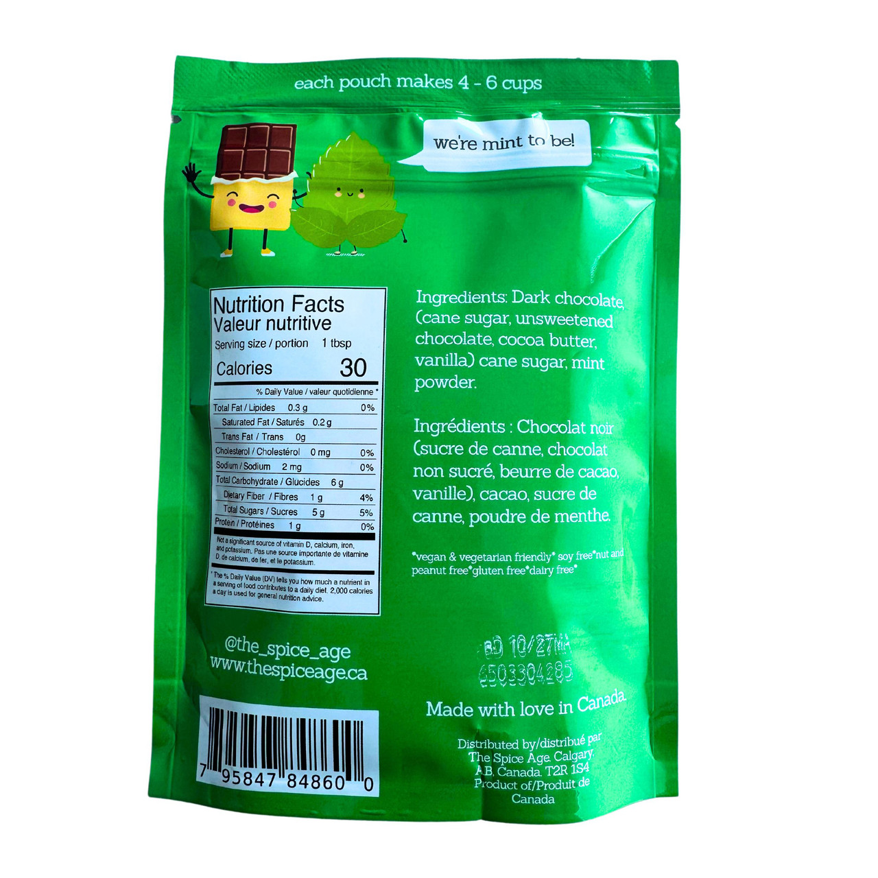 The Spice Age Mint Hot Chocolate