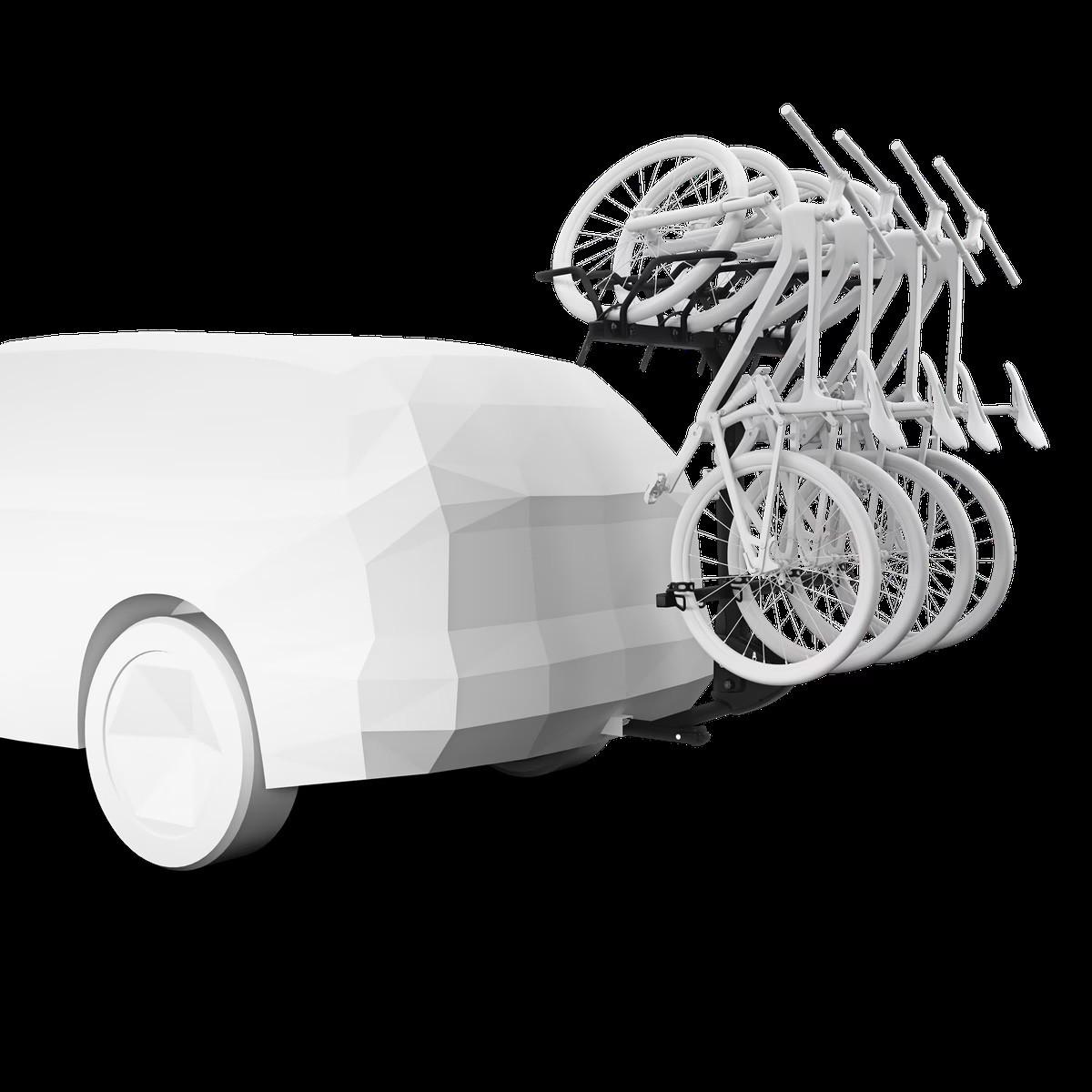 Thule ReVert 4-Bike Vertical Hitch Bike Rack