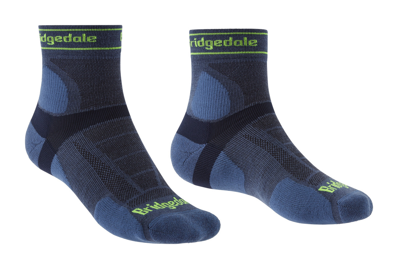 Bridgedale Trail Run Ultralight T2 Merino Sport 3/4 Crew Socks - Men's