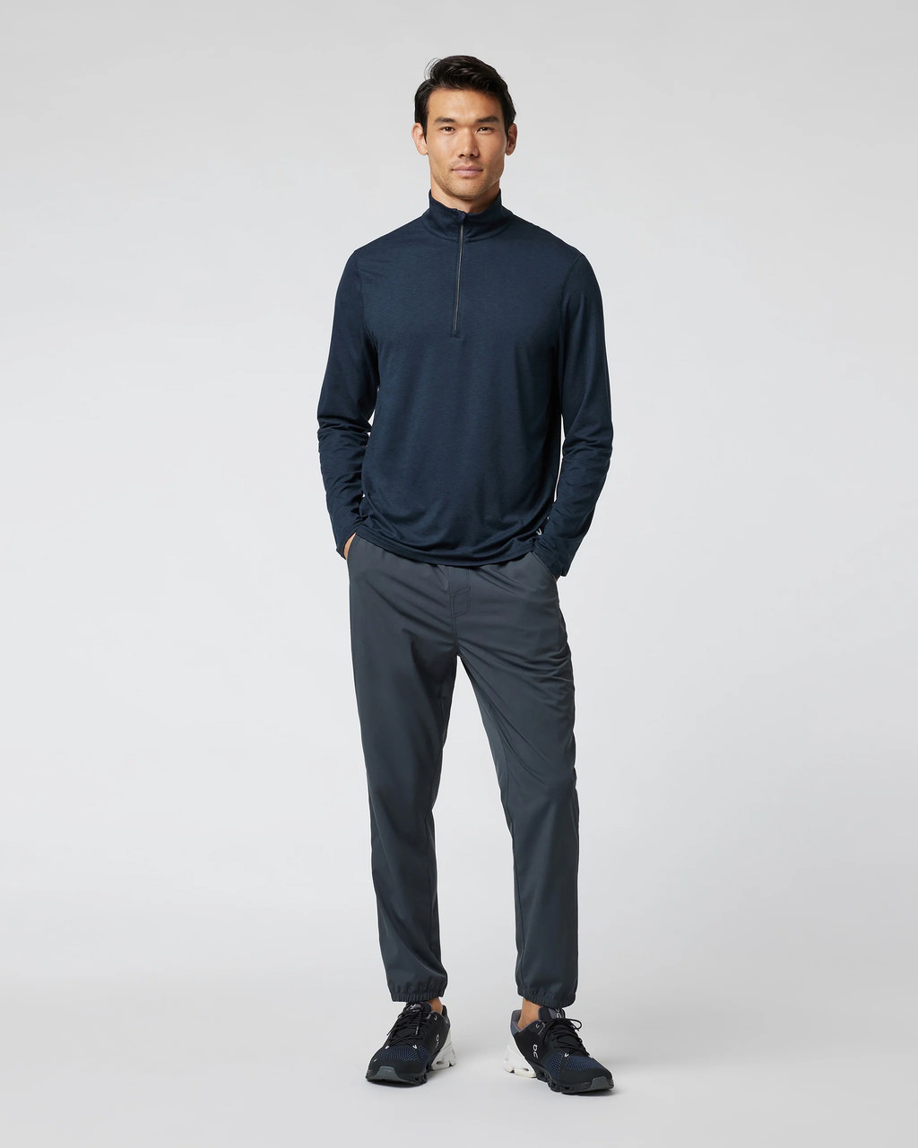 Vuori Ease Performance 1/2 Zip 2.0 - Men's