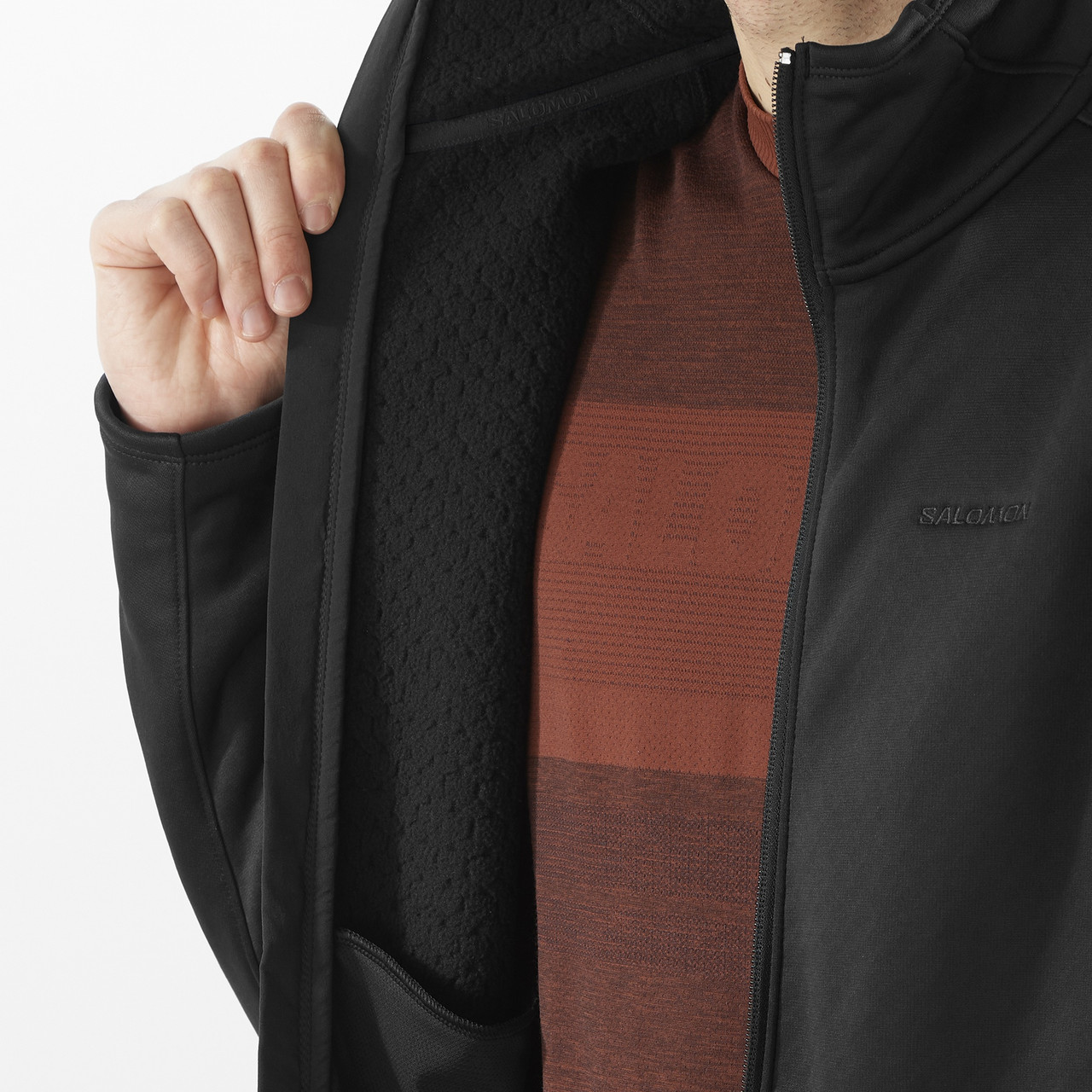 Salomon Outline Warm Fleece Full Zip - Men's