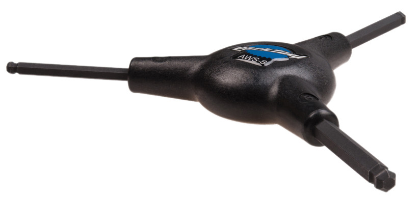 Park Tool AWS-8 3-Way Ball Driver Hex Wrench 4/5/6mm