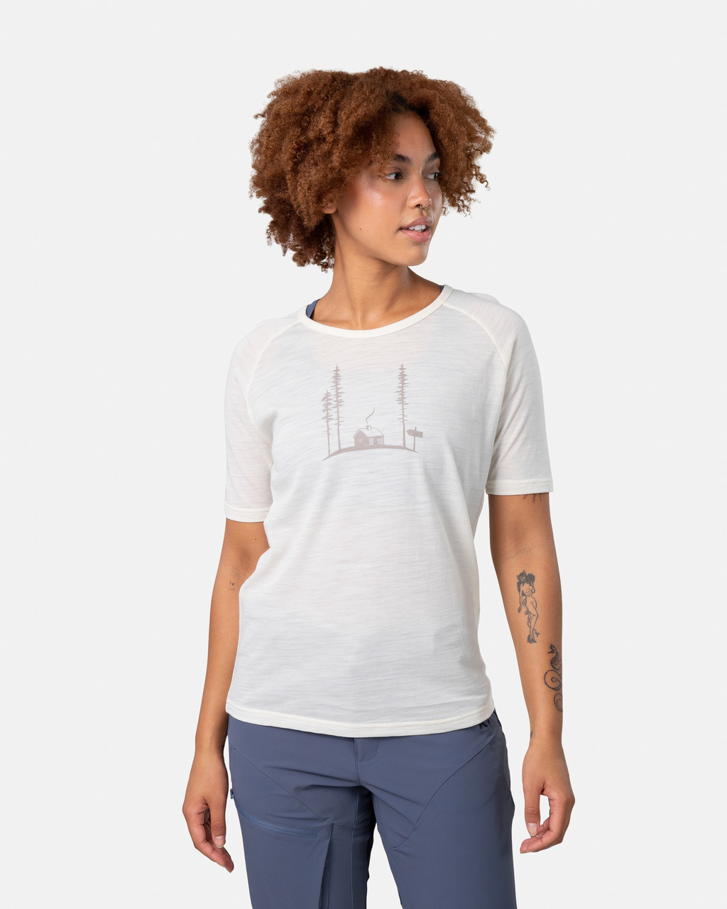 Kari Traa Ane Graphic Merino T-Shirt - Women's