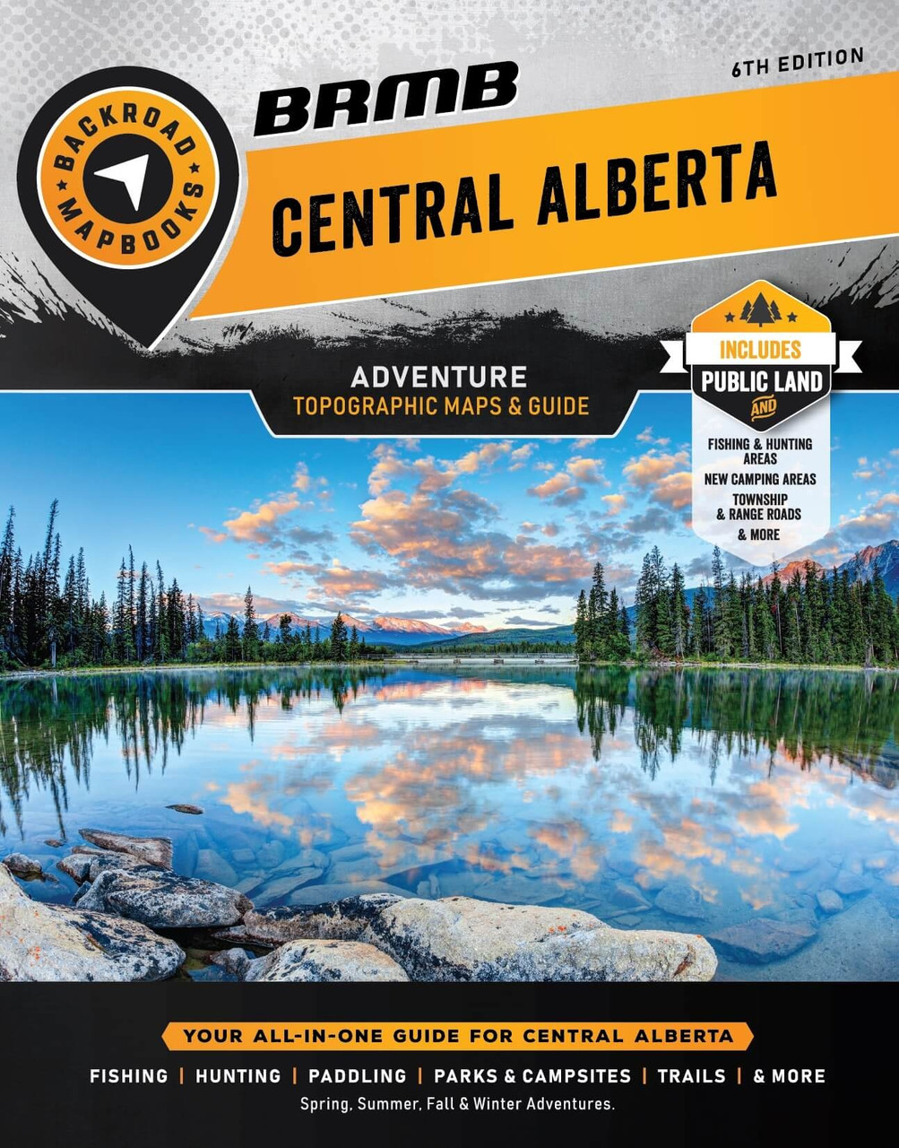 Backroad Mapbooks Central Alberta