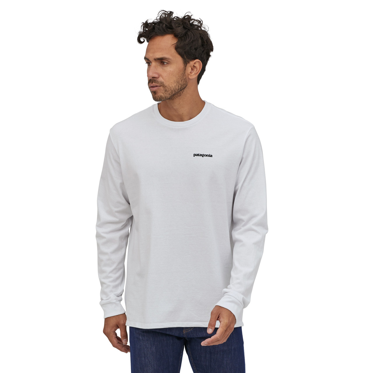 Patagonia P-6 Logo Responsibili-Tee Long Sleeved Shirt - Men's