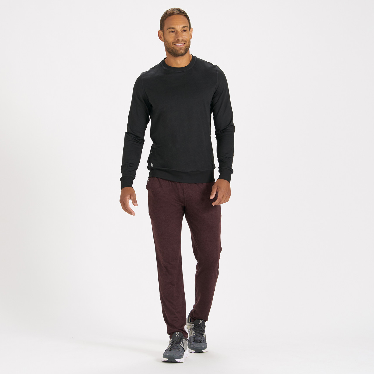 Vuori Ponto Performance Crew Top - Men's