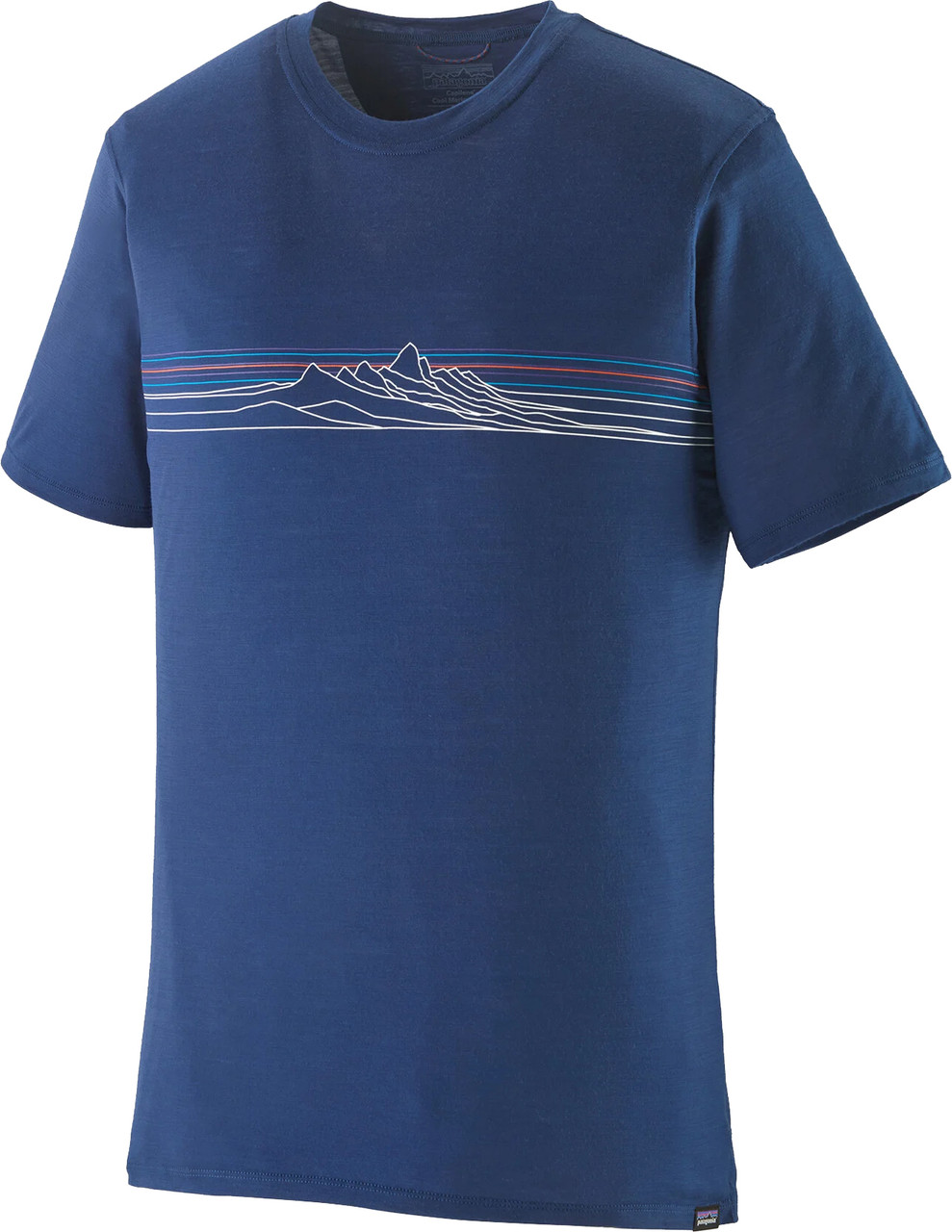 Patagonia Capilene Cool Merino Blend Graphic Short Sleeve Shirt - Men's