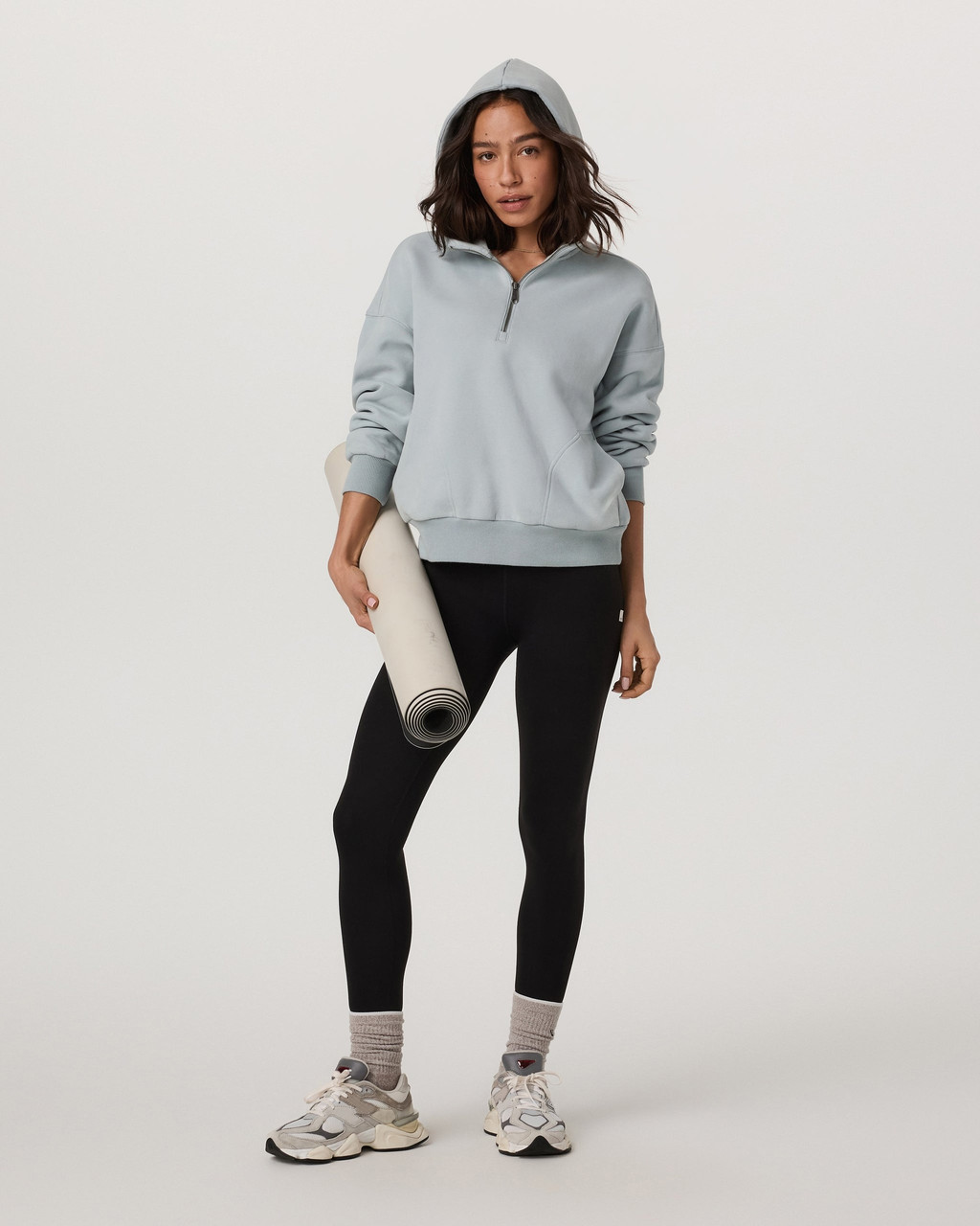 Vuori Restore Oversized Half Zip Hoodie - Women's