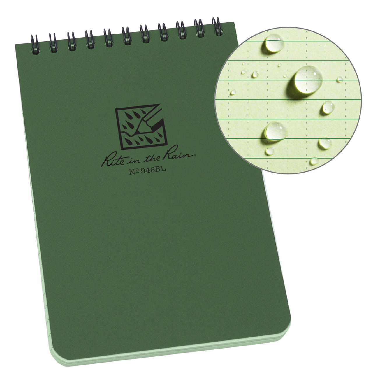 Rite in the Rain Waterproof 4x6 Top Spiral Notebook