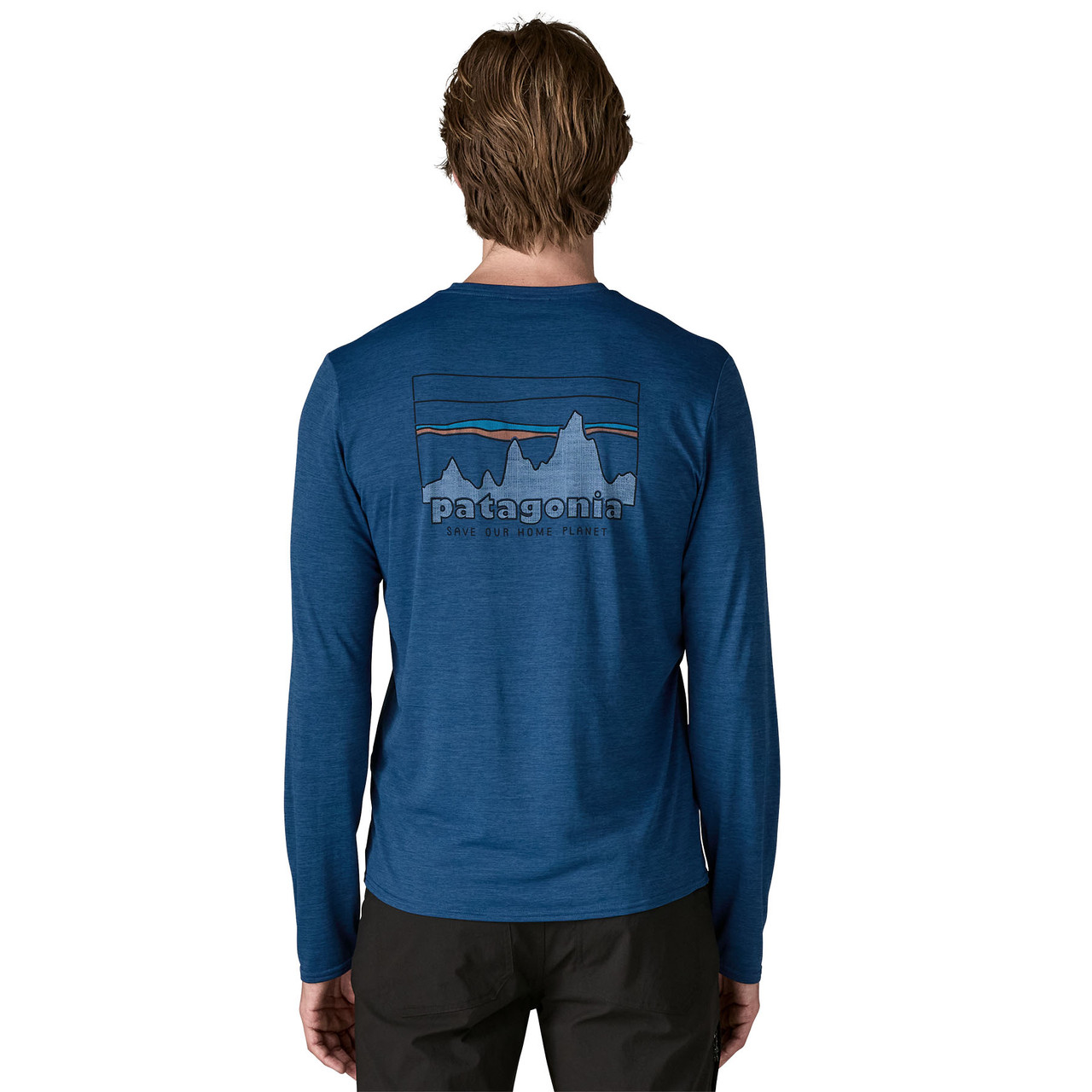 Patagonia Capilene Cool Daily Long Sleeve Graphic T-Shirt - Men's