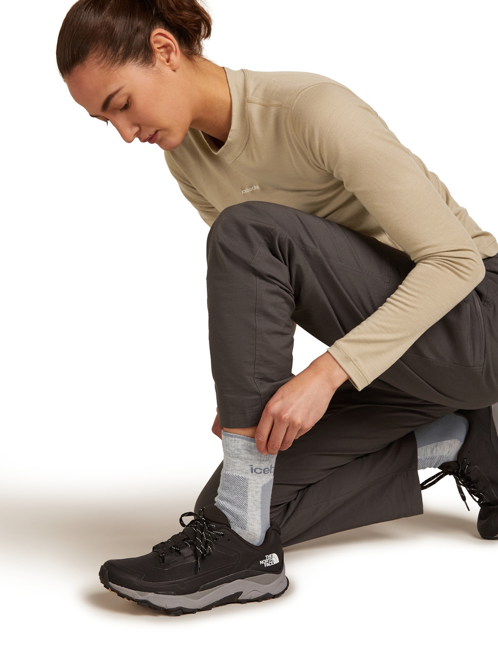 icebreaker Hike+ Medium Crew Socks - Women's