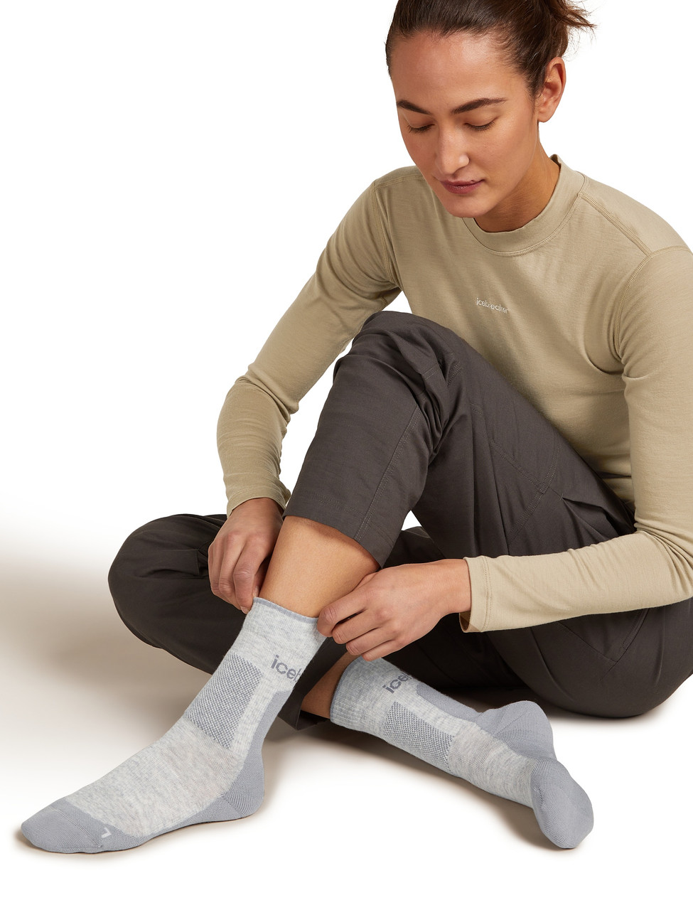 icebreaker Hike+ Medium Crew Socks - Women's