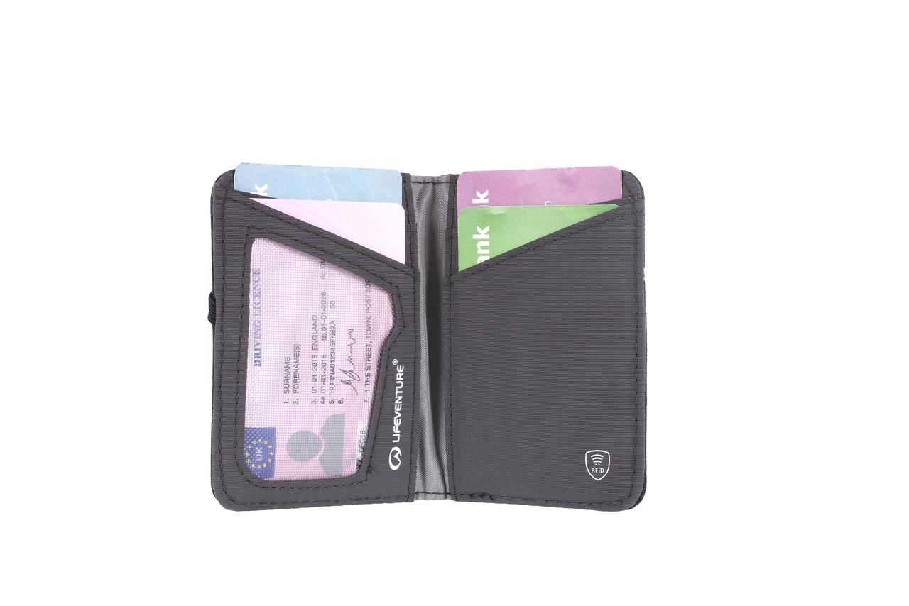 Lifeventure RFID Recycled Card Wallet - Unisex