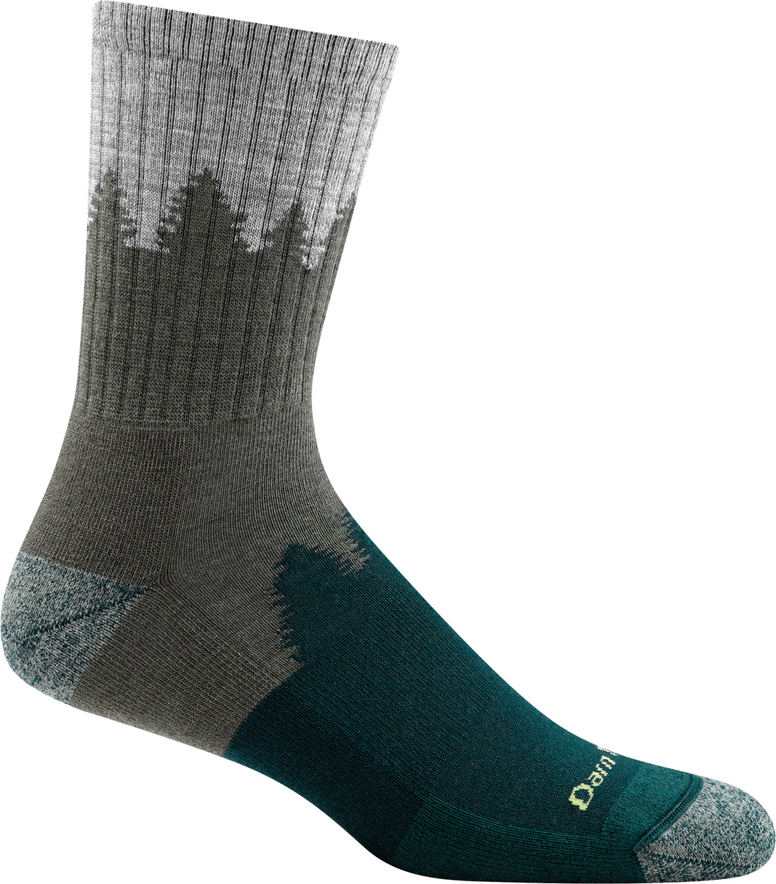 Darn Tough Number 2 Midweight Cushion Micro Crew Socks - Unisex