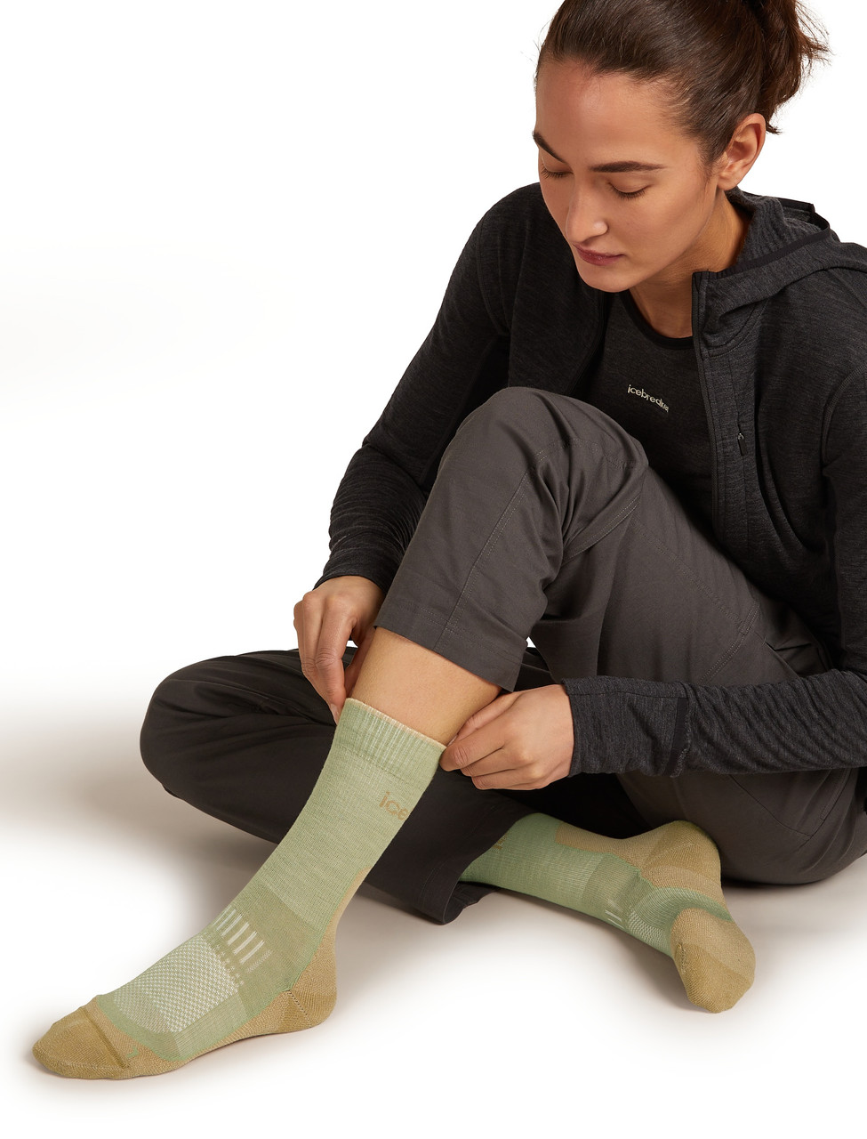icebreaker Hike+ Light Crew Socks - Women's