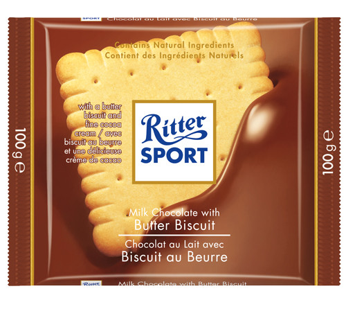 Ritter Sport Butter Biscuit Chocolate Bar