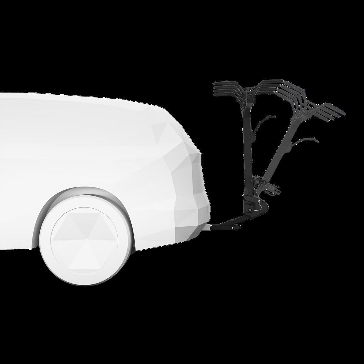 Thule ReVert 4-Bike Vertical Hitch Bike Rack