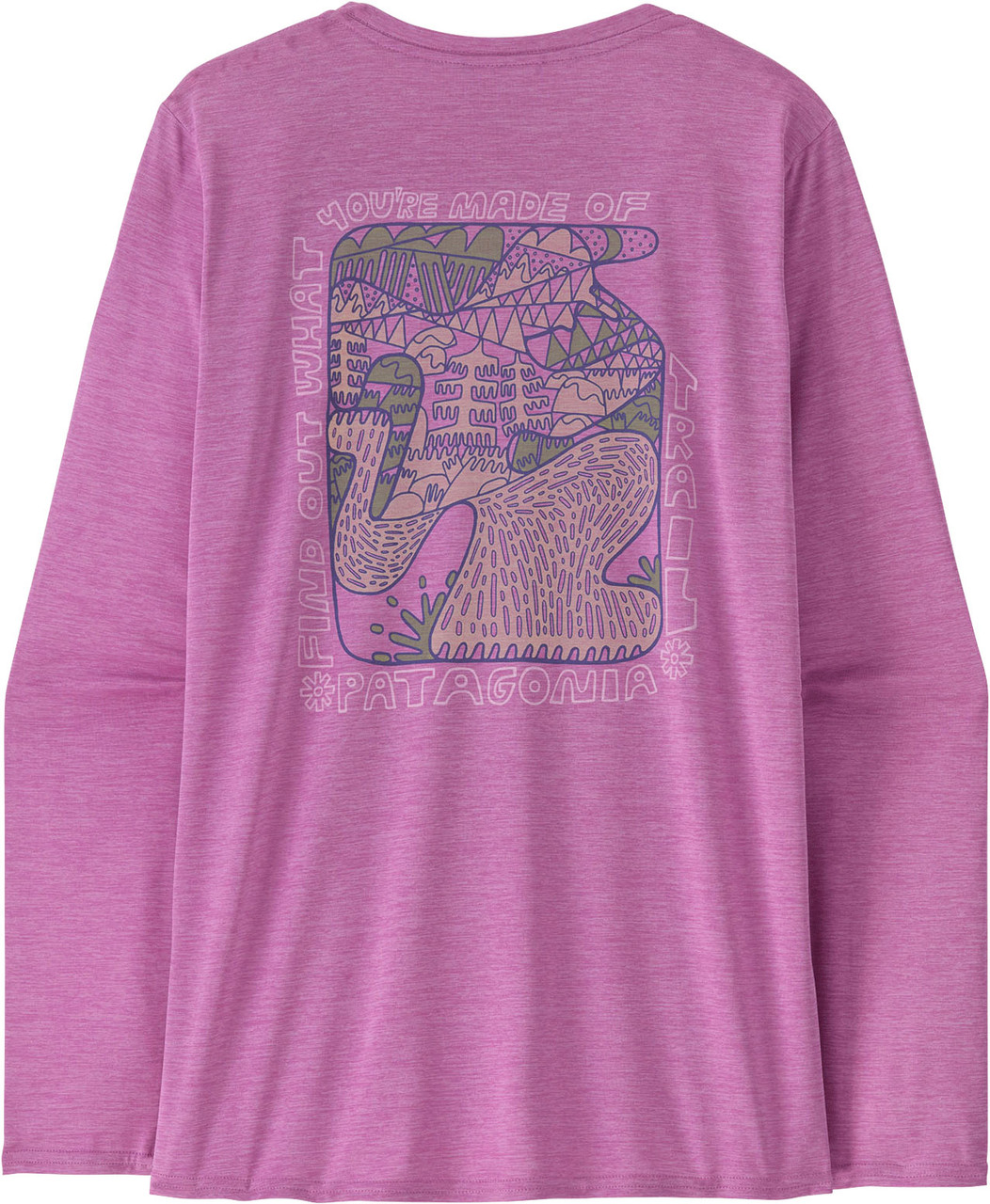 Patagonia Capilene Cool Daily Graphic Long Sleeve Shirt - Women's