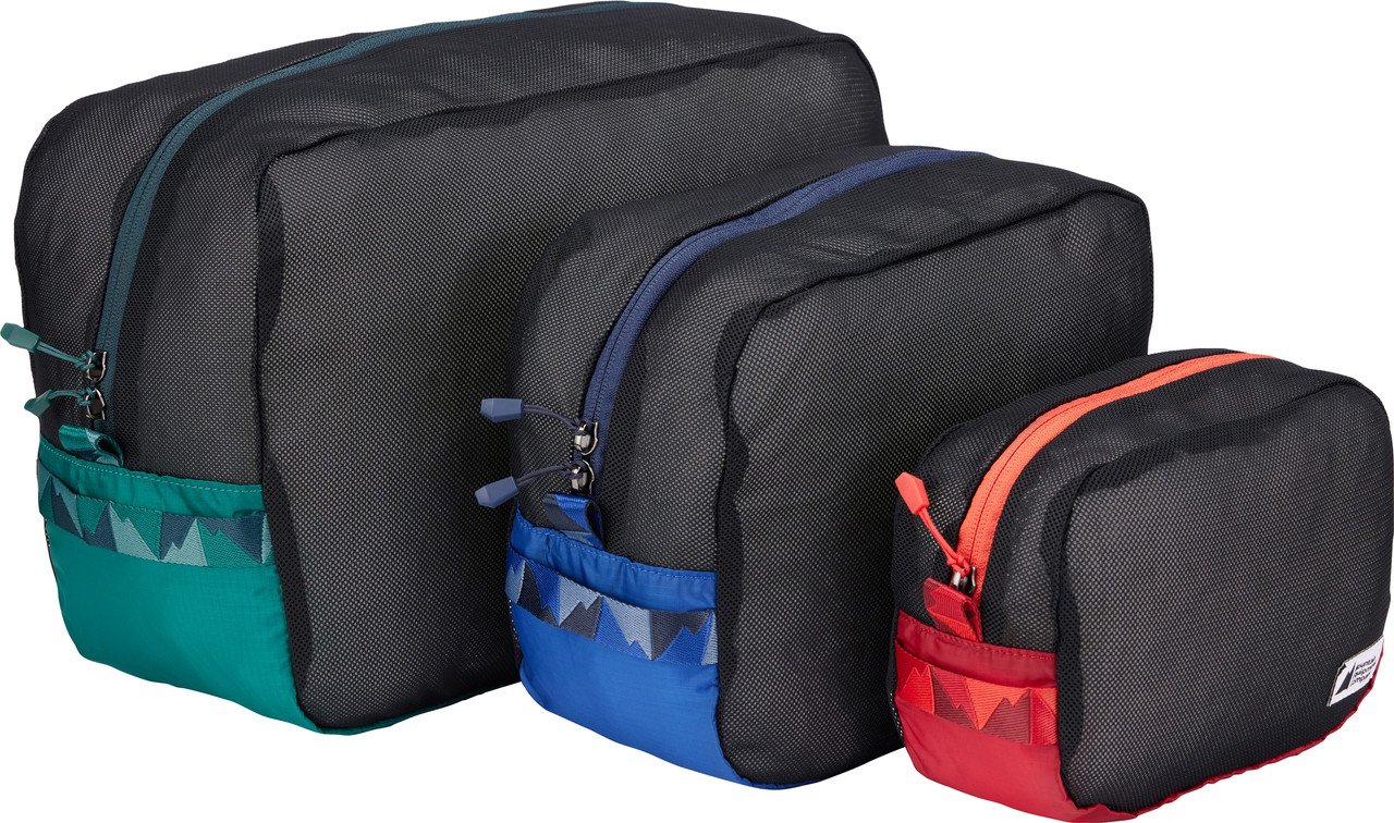 MEC Travel Light Mesh Pouch 3-Pack Multisize