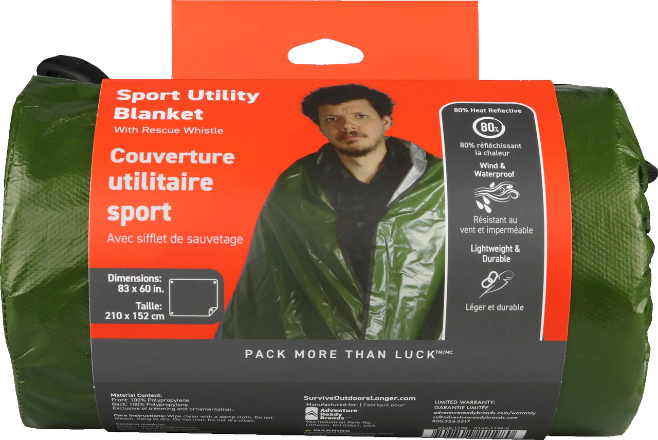 Survive Outdoors Longer Sport Utility Blanket