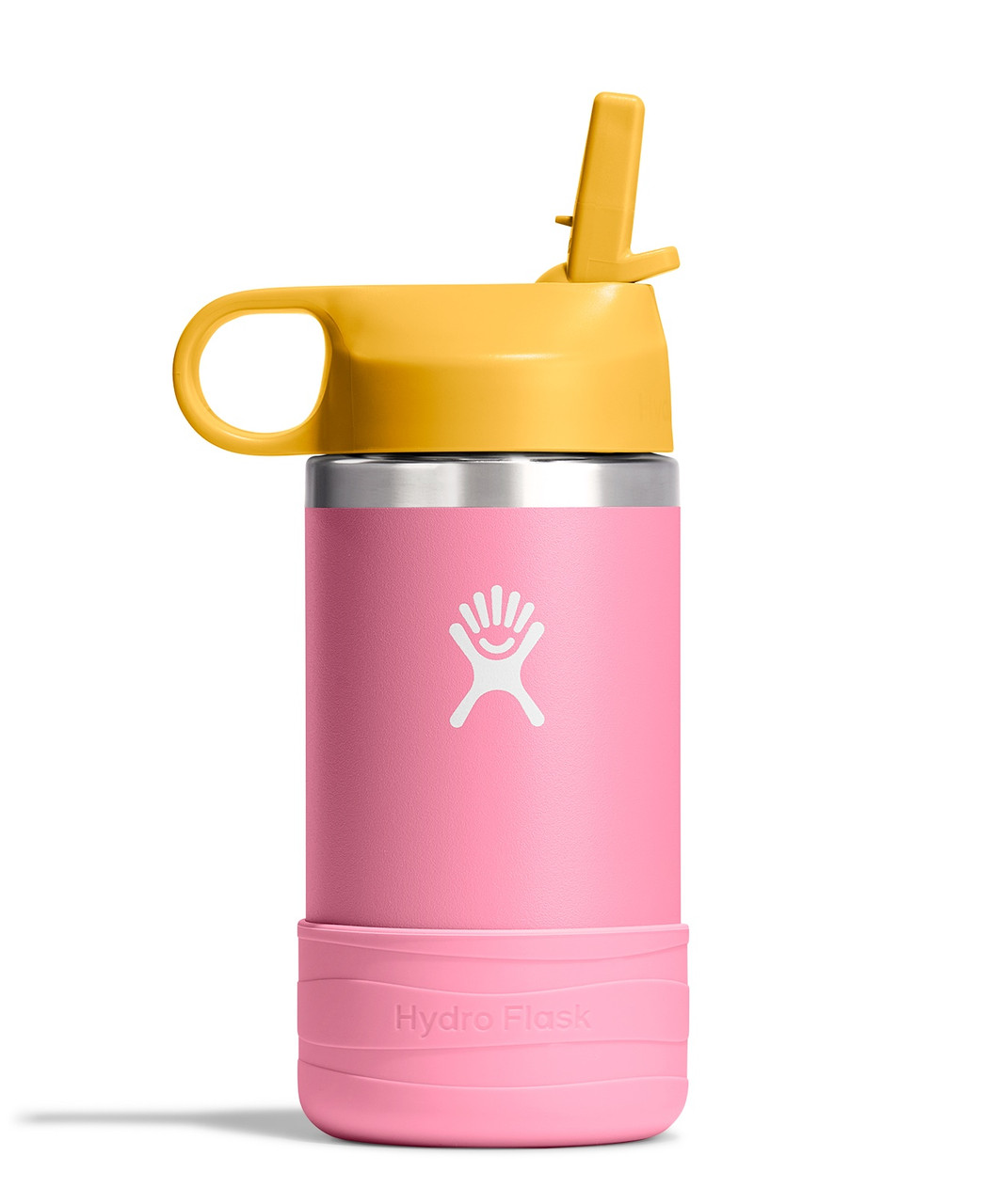 Hydro Flask Wide Mouth Straw Lid and Boot Bottle 355ml - Children to Youths