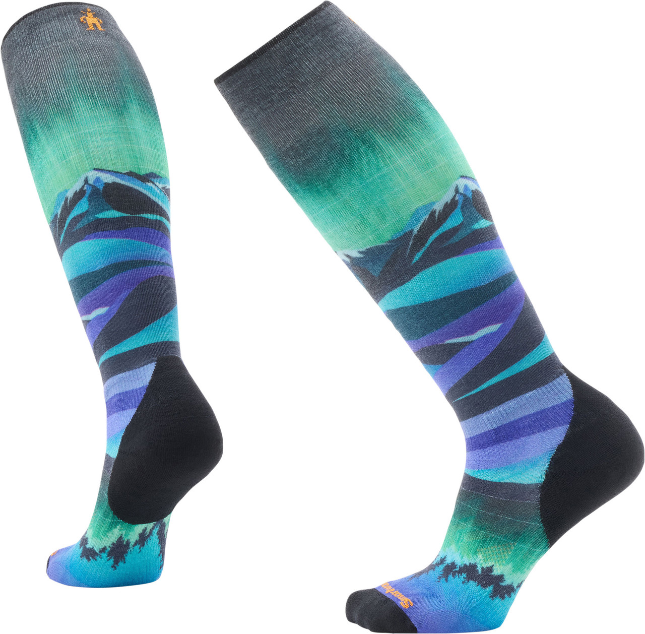 Smartwool Ski Targeted Cushion Compression Print OTC Socks - Women's