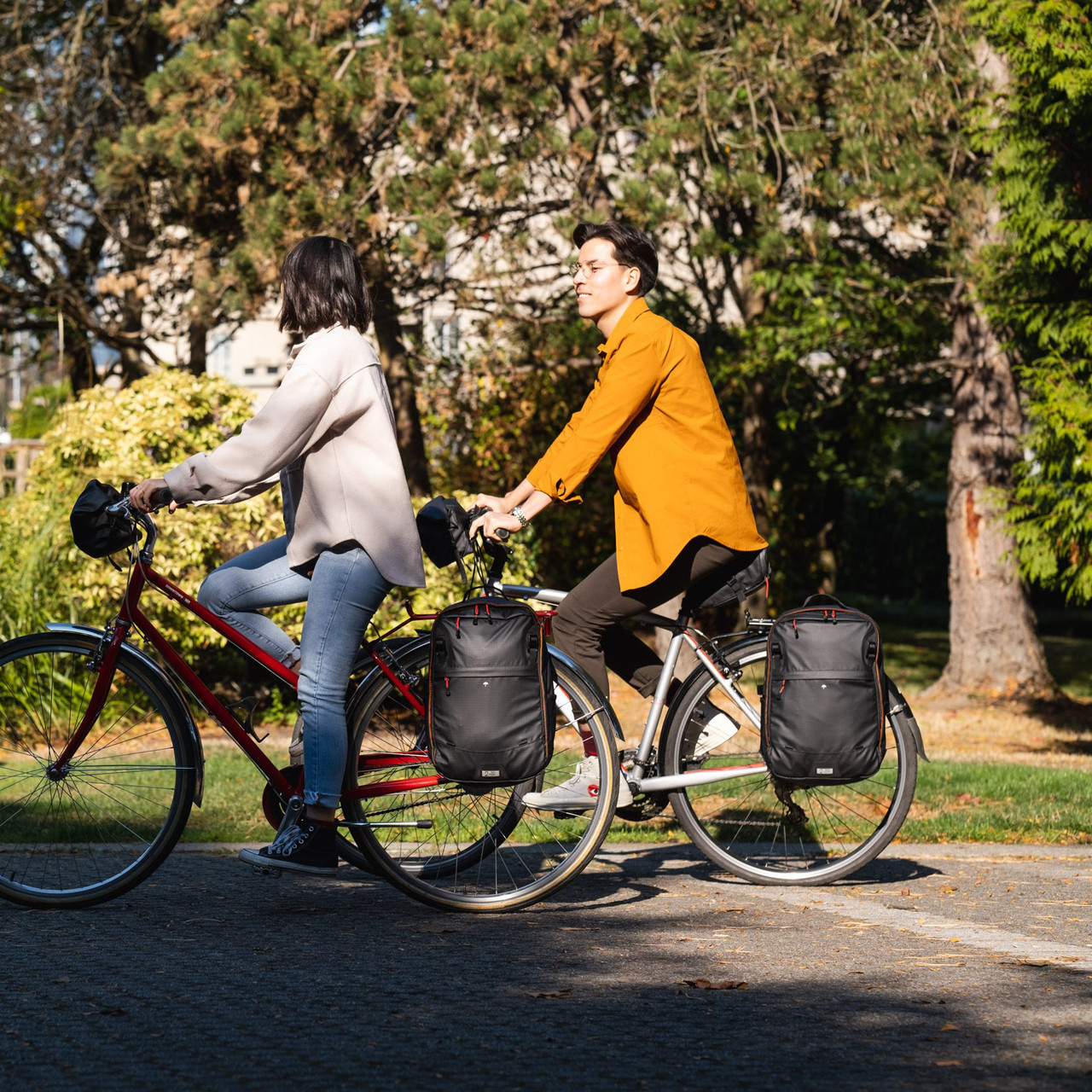 Two Wheel Gear Pannier Backpack Convertible PLUS - Recycled Fabric