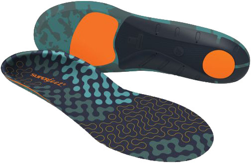Superfeet Run Cushion High Arch Insoles - Unisex