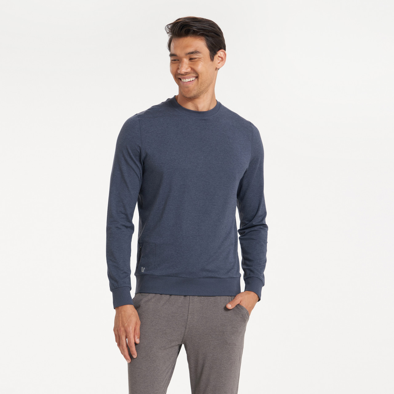 Vuori Ponto Performance Crew Top - Men's
